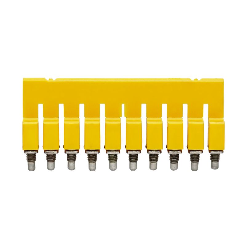 1054460000 - Yellow 10-Pole Cross-Connector with 5.1mm Pitch, 32A Rated (Pack of 20)