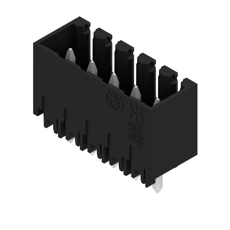 2484460000 - Compact 3.5mm Black PCB Plug-In Connector, 5 Poles (Pack of 50)