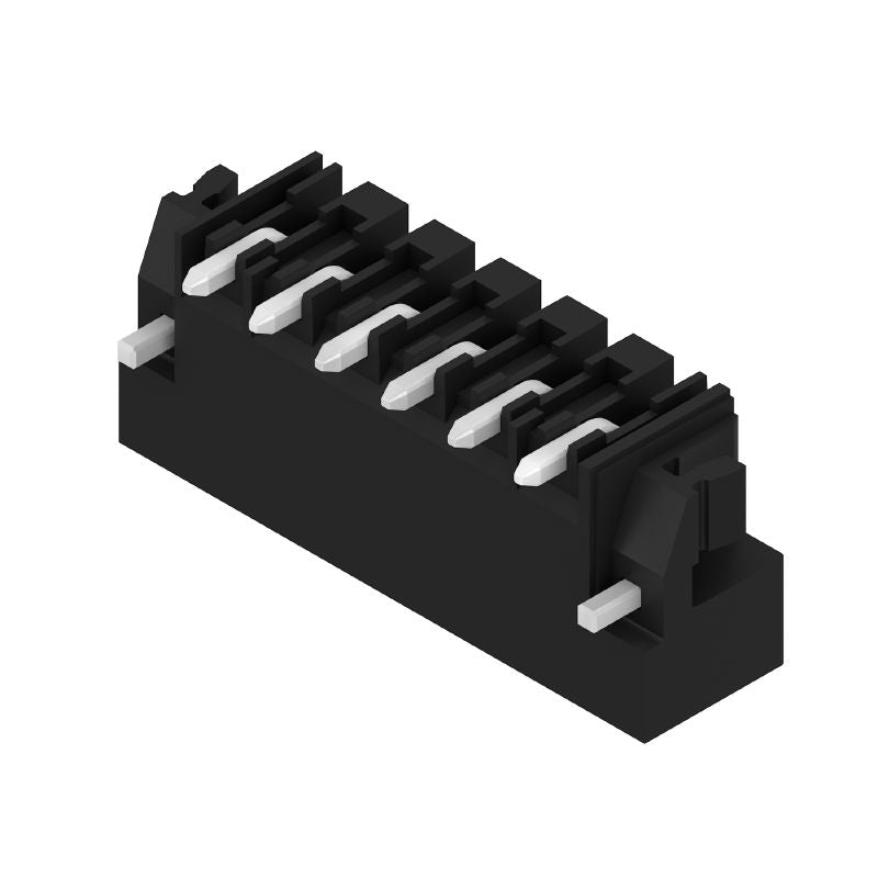 1856870000 - 6-Pole 3.50mm Male PCB Connector with Solder Flange (Pack of 50)