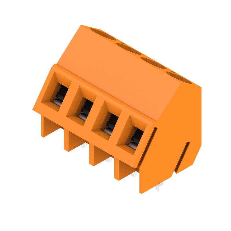 9994550000 - 5.08mm Circuit Board Terminal with 4 Poles at 135 Degrees (Pack of 50)