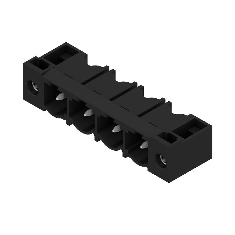 1026870000 - 4-Pole Black PCB Connector, 3.2mm Pins, RoHS Compliant (Pack of 42)