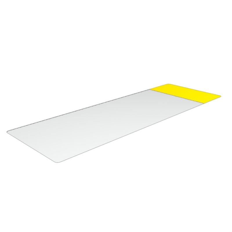 1109180000 - Yellow Self-Adhesive Cable Markers, 50.8x150mm, 500 Labels