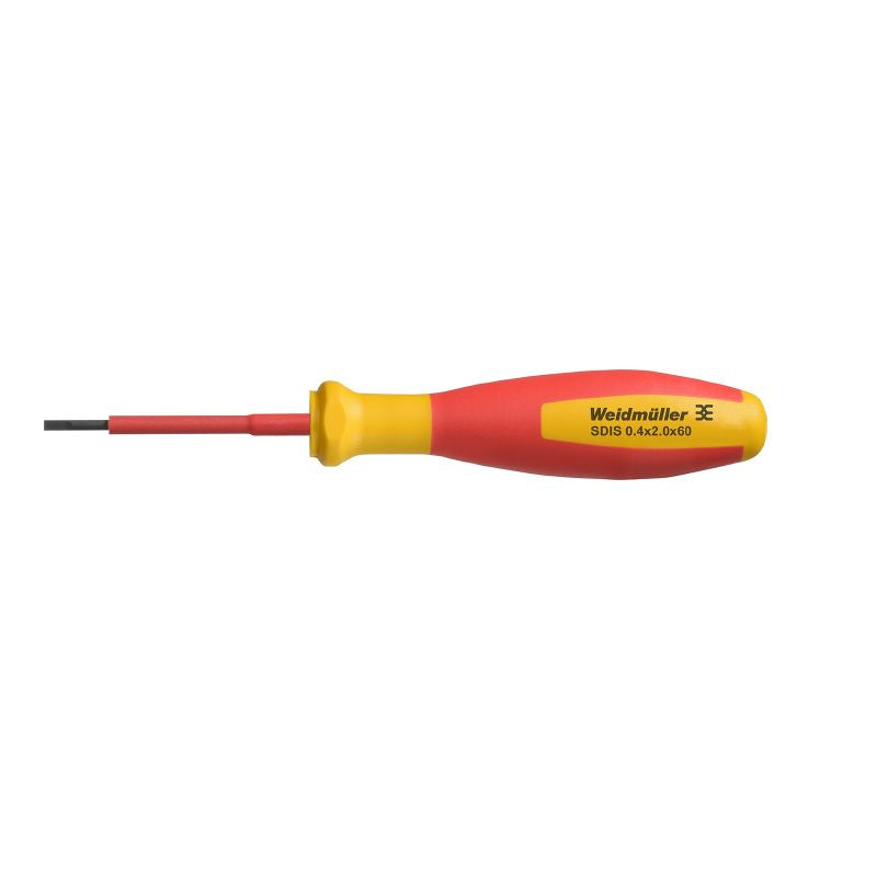 2749780000 - VDE Insulated Slotted Screwdriver, 0.4mm x 2.0mm x 60mm