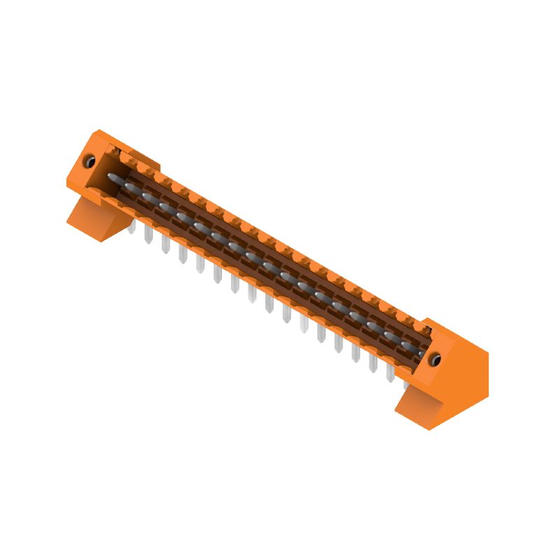 1643500000 - 19-Pole 3.50mm PCB Connector, 135° Angle, Male Header (Pack of 24)