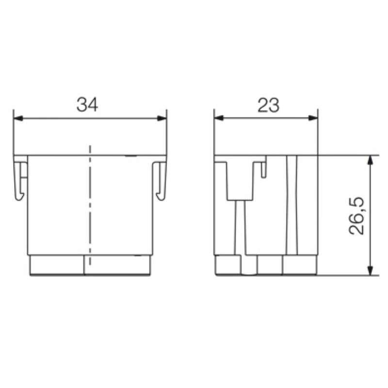 1983750000 - Heavy-Duty HDC Connector, -40°C to 70°C, crimp-type