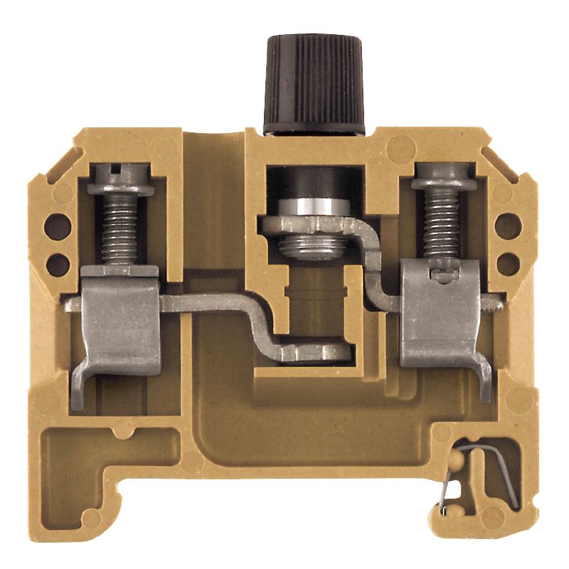 0501520000 - Yellow 10 mm² Fuse Terminal, 10 A, UL Approved (Pack of 20)