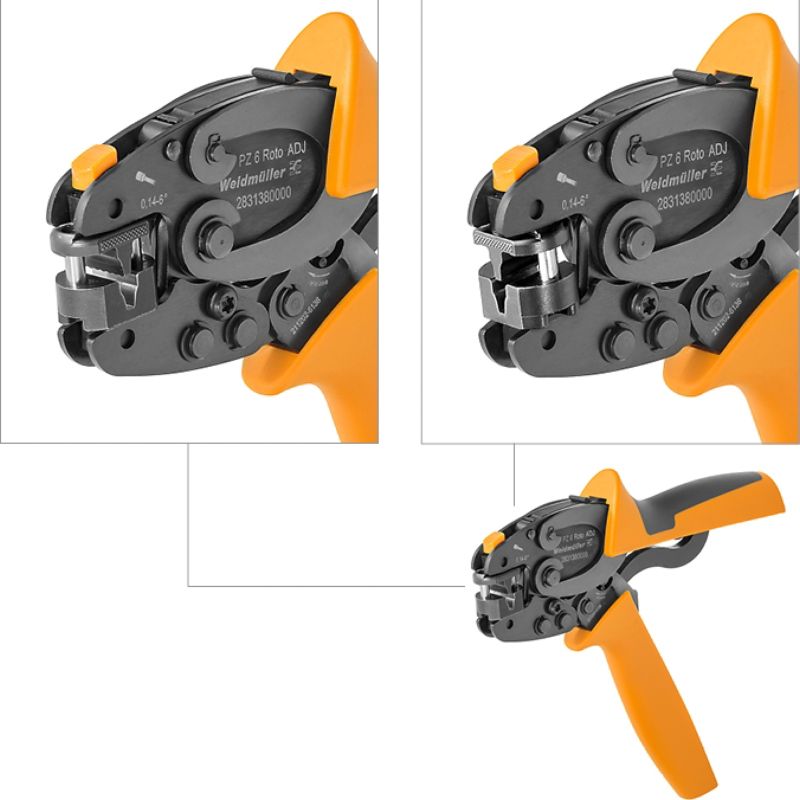 2831380000 - Adjustable Crimping Tool for AWG 10-26 Wire Sizes