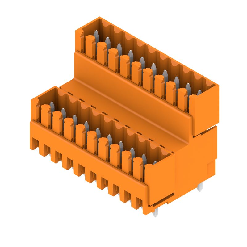 1641150000 - 20-Pole 3.50mm PCB Male Header Connector, Tinned Pins (Pack of 20)