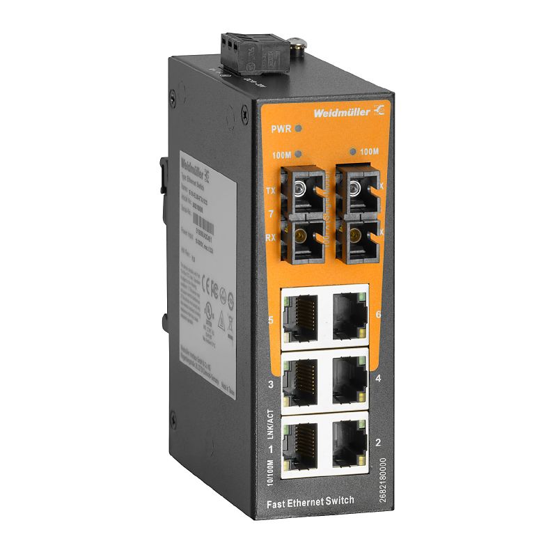 2682180000 - 6-Port Unmanaged Ethernet Switch for Harsh Environments