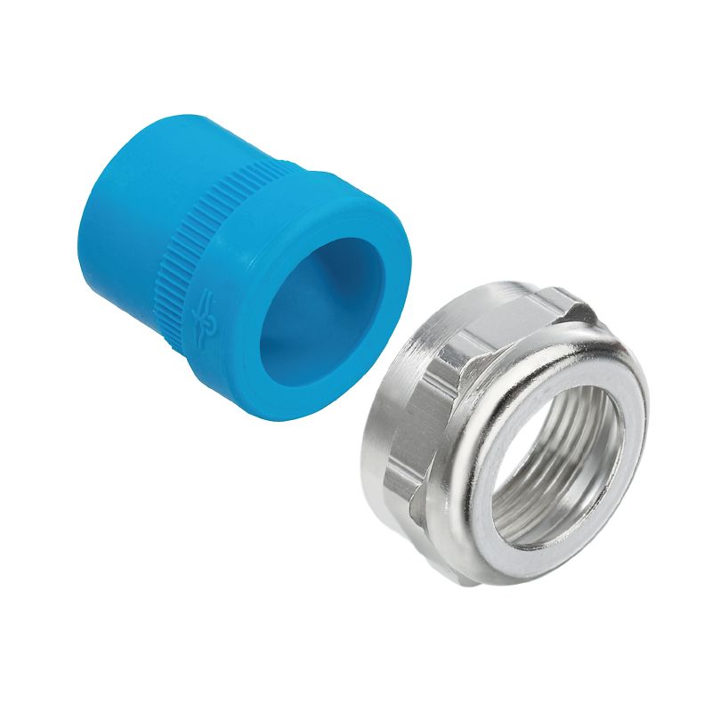 1016110000 - Heavy-Duty Nickel-Plated Connector IP68, -40°C to 130°C