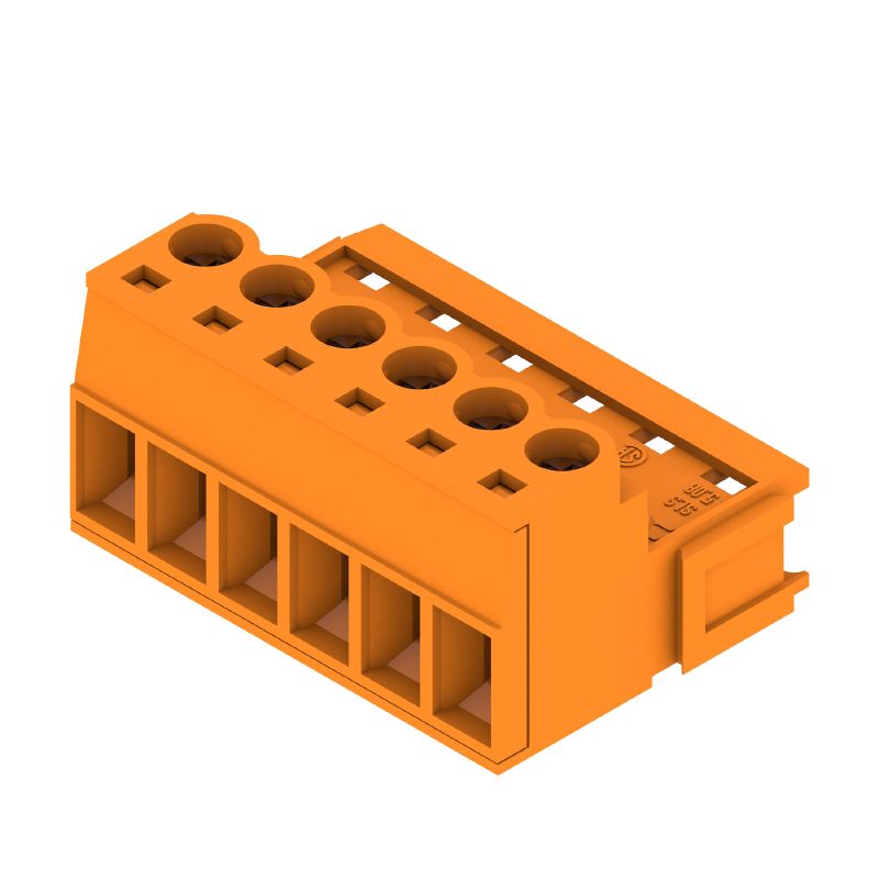 1627280000 - 5.08mm 6-Pole PCB Connector, Male, 180° Angle (Pack of 54)