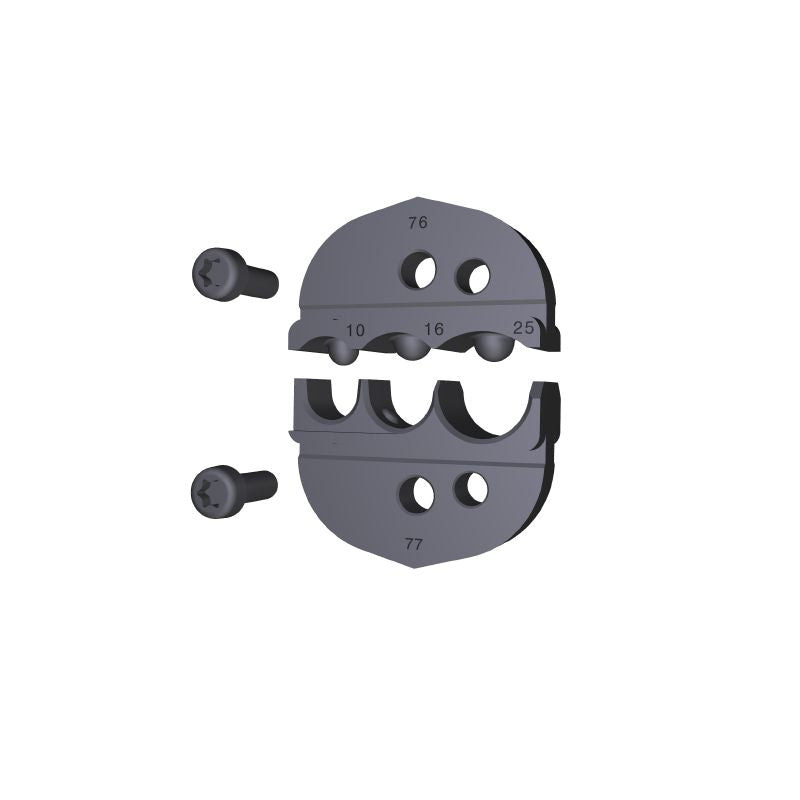 9050570000 - Crimping Tool Inserts for CTN 25 D4, Compact Design