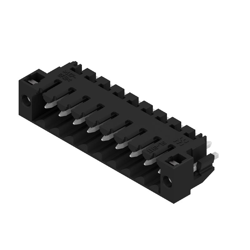 1842610000 - 9-Pole 180° Male PCB Connector with Solder Flange (Pack of 48)