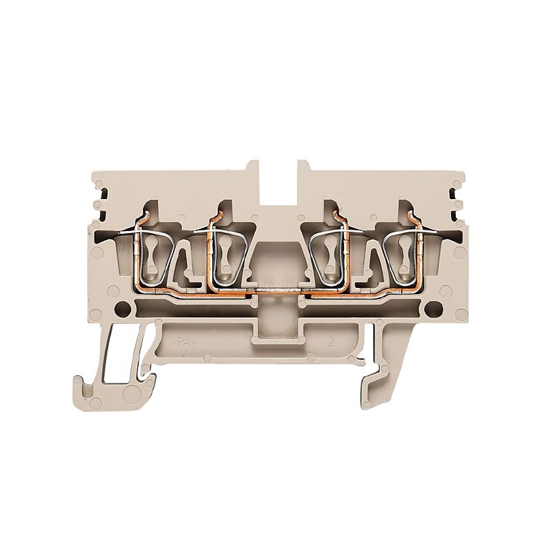 1933740000 - Dark Beige Feed-Through Terminal, 2.5mm², 800V, 24A (Pack of 50)