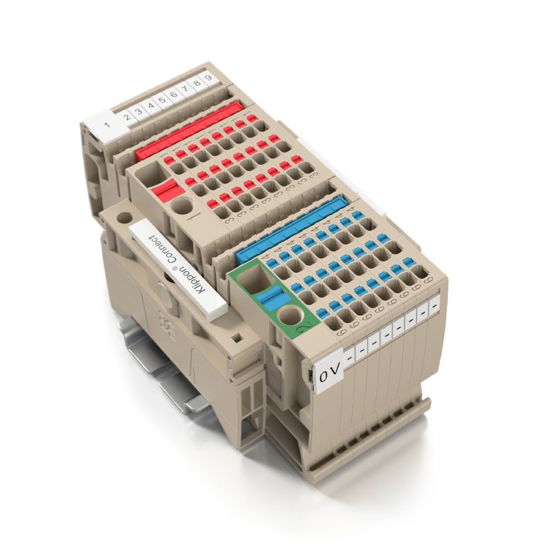 1988270000 - Compact 6mm² Push-In Terminal, 250V, 41A, Dark Beige (Pack of 20)