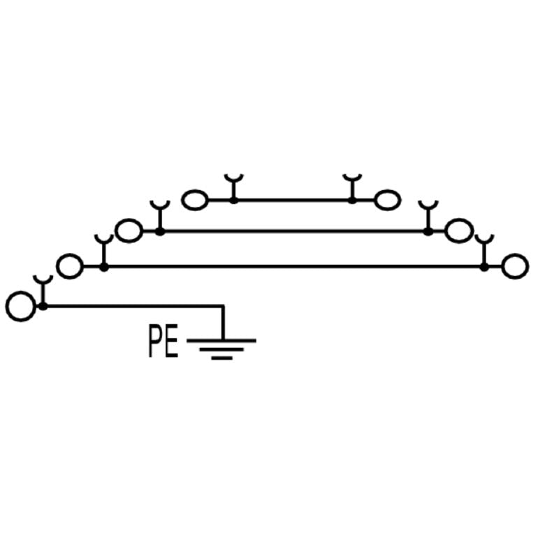 1768000000 - ZMAK 2.5 Dark Beige Terminal, 2.5 mm² Clamp, 400 V Rated (Pack of 25)