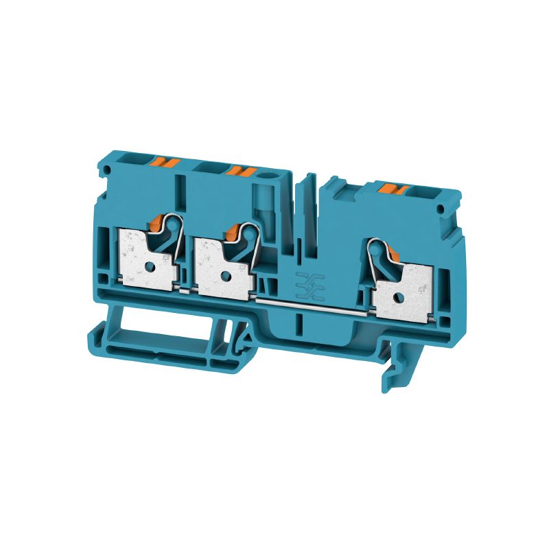 1991830000 - Blue Feed-Through Terminal, 6 mm² Connection, 800 V, 41 A (Pack of 50)