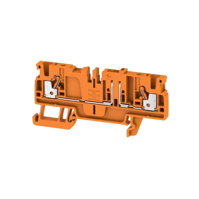 1989820000 - Orange 2.5 mm² PUSH IN Test-Disconnect Terminal, 20 A, 500 V (Pack of 50)