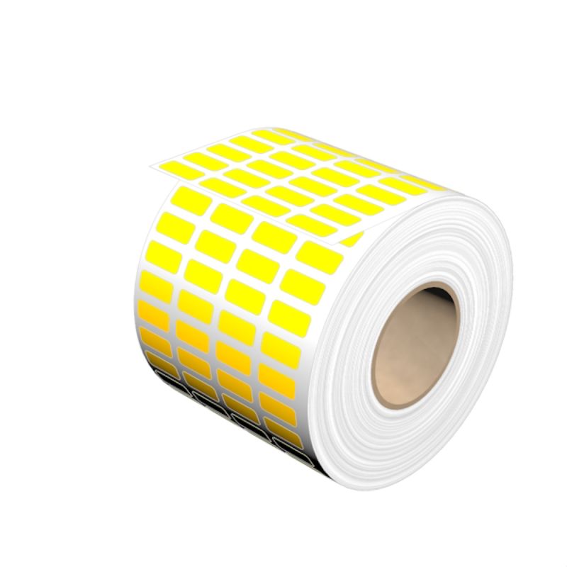 1852520000 - Yellow 7x16mm Self-Adhesive Device Markers for Thermal Printers