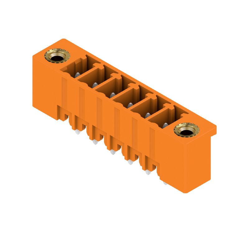 1943220000 - 3.81mm THT Connector, 6 Pole Male Header, 180° Flange (Pack of 54)