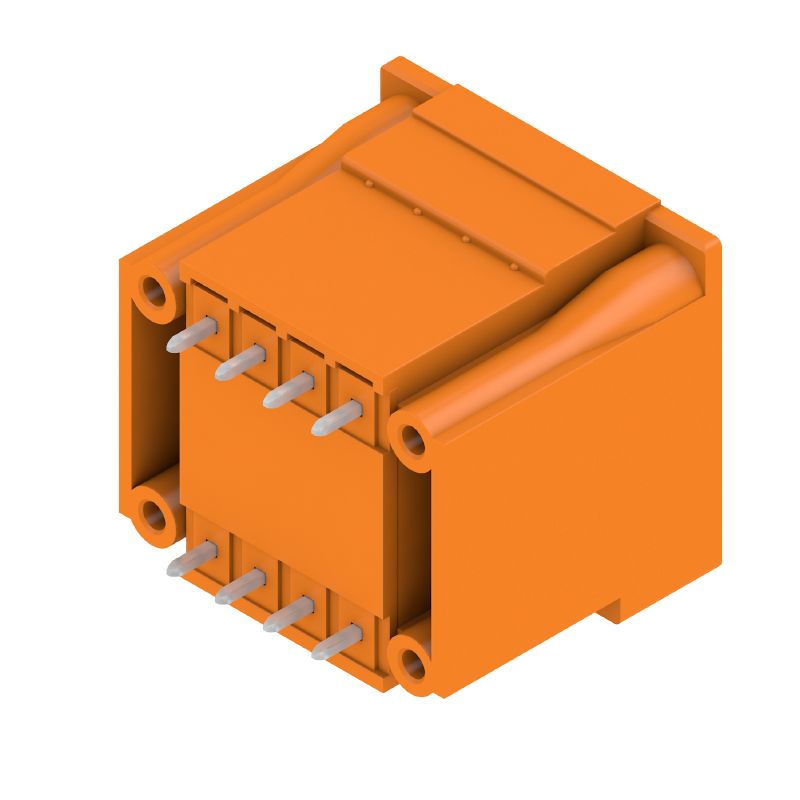 1030460000 - 3.81mm 8-Pole PCB Header Connector with 180-Degree Elbow (Pack of 44)