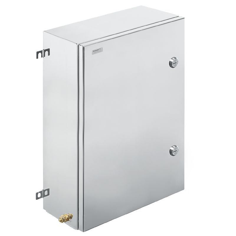 8000109907 - 620mm Stainless Steel Terminal Box with Gland Plates