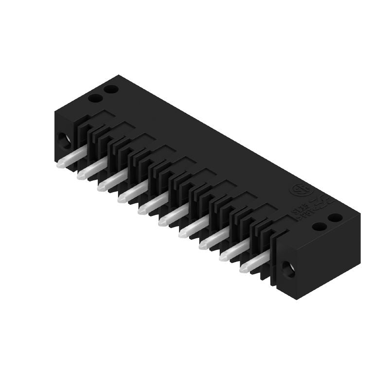 1616210000 - 10-Pole 3.50mm Black THT Male Header Connector (Pack of 50)