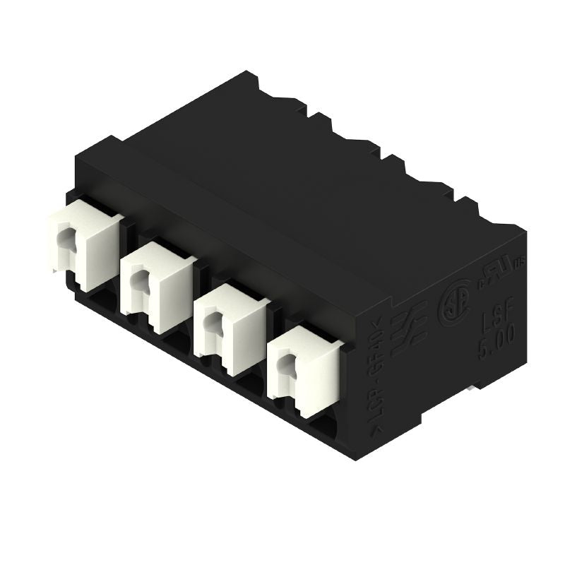 1869620000 - Black PCB Terminal, 5mm Spacing, 1.5mm Pin Length (Pack of 28)