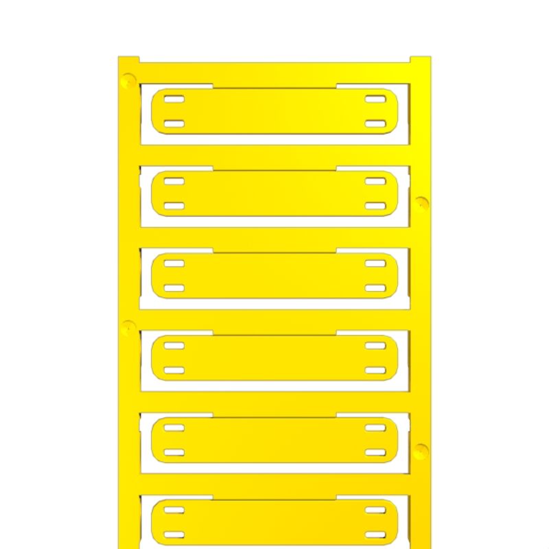 1860150000 - Versatile Cable Markers 7-40mm, 60x11mm, Yellow, RoHS Compliant (Pack of 60)