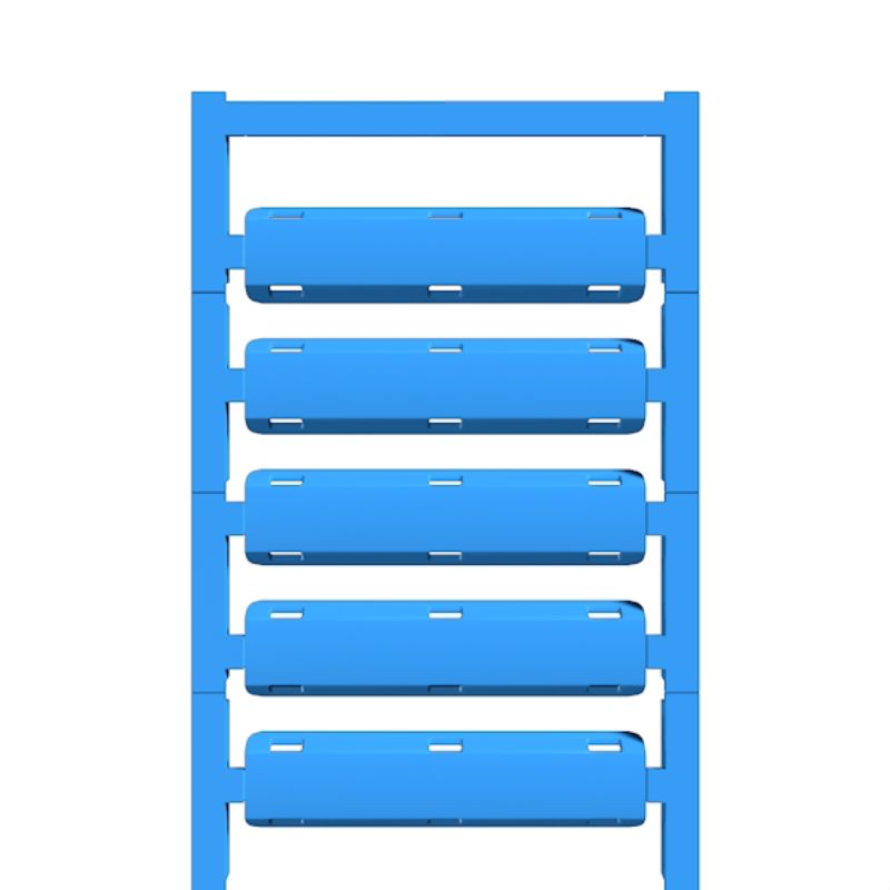 2602740000 - Blue Conductor Markers 60x10mm, RoHS Certified, Temp Range -40 to 100°C (Pack of 50)