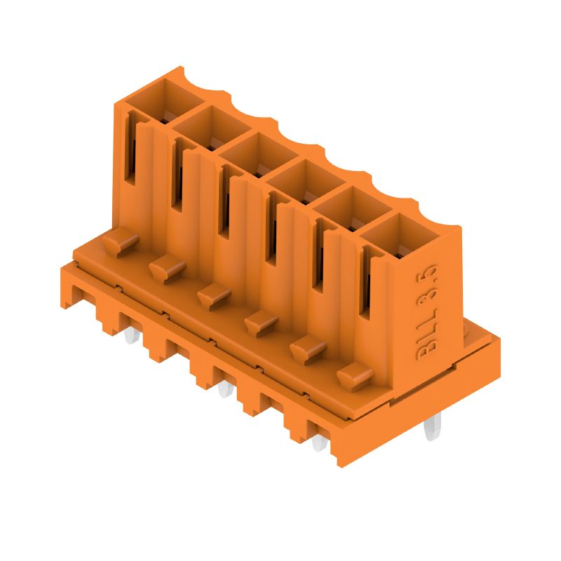 1376430000 - 3.50mm Female Connector with 6 Poles and 180° Elbow (Pack of 25)