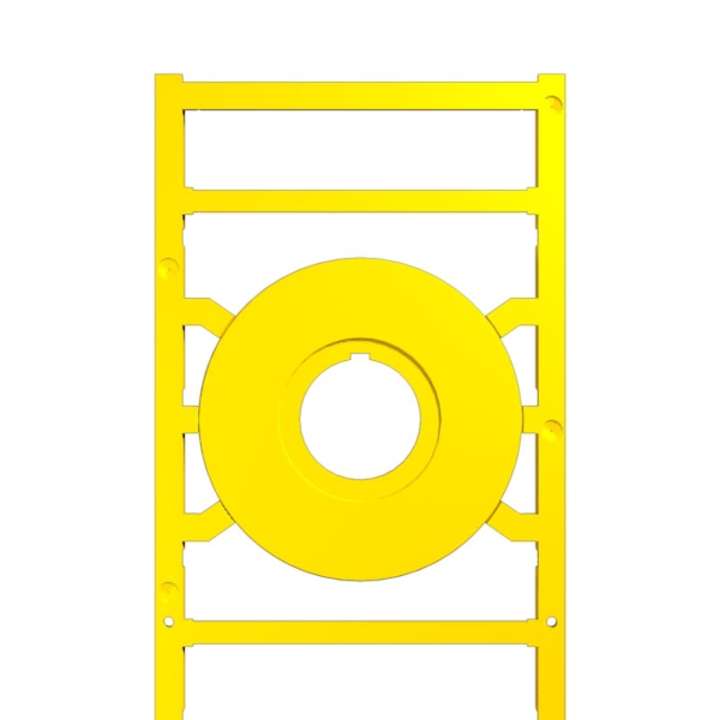 1323750000 - Yellow Polyamide Device Marker, 60x60mm, RoHS Compliant (Pack of 10)