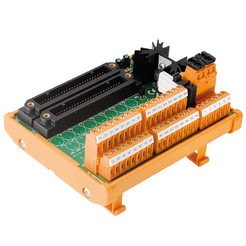 1371390000 - Dual AKB Connector Interface Device, 24V DC, 80mm Depth