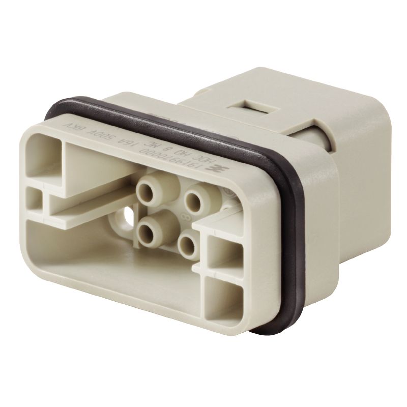 1919970000 - Compact 8-Pole Copper Male Connector, 16A, 500V