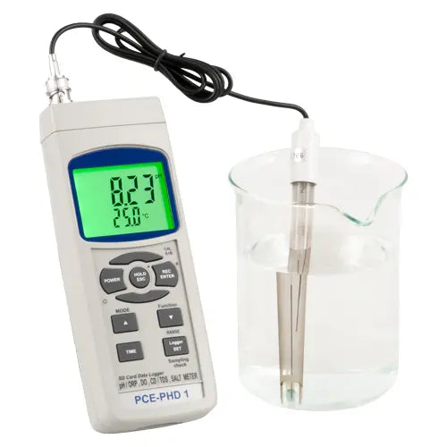 PCE-PHD 1 - Precision Portable Water Quality Meter with Data Logging