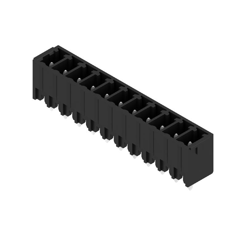 1943100000 - 11-Pole 3.81mm Black PCB Header Connector, 180° Angle (Pack of 42)