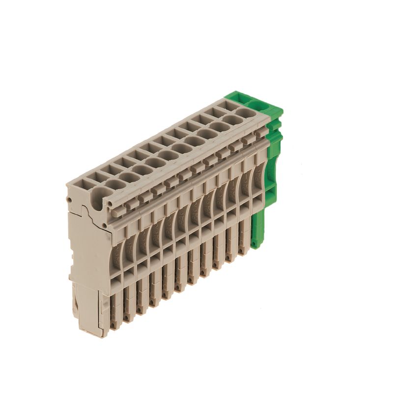1867200000 - Beige Z-Series Plug-In Connector, 500V, 24A, UL Certified (Pack of 10)