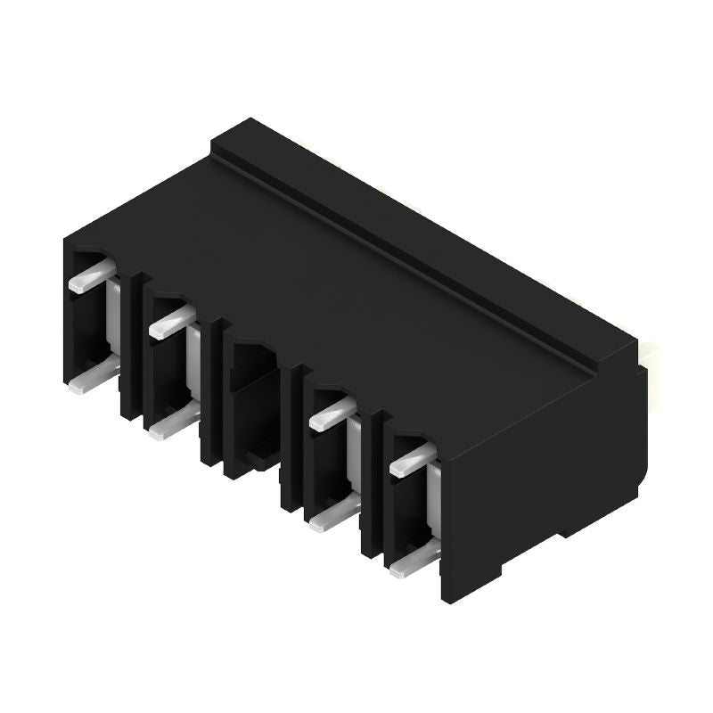 1942080000 - 5-Pole 5mm PCB Terminal, 1.5mm Black Push-In Connectors (Pack of 600)