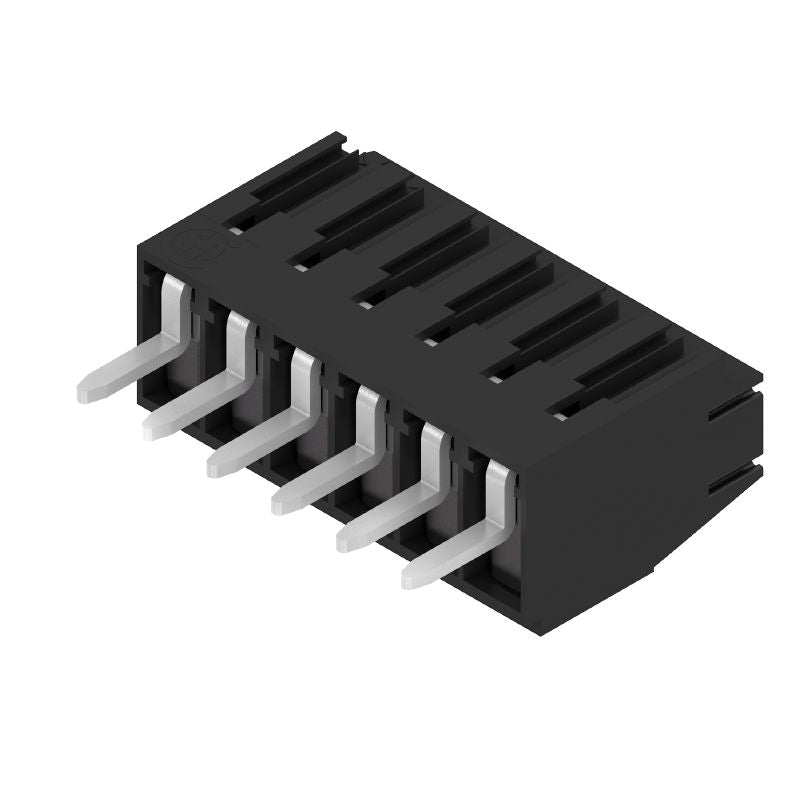 9967720000 - 6-Pole 90° PCB Terminal with 4.5mm Solder Pin (Pack of 84)