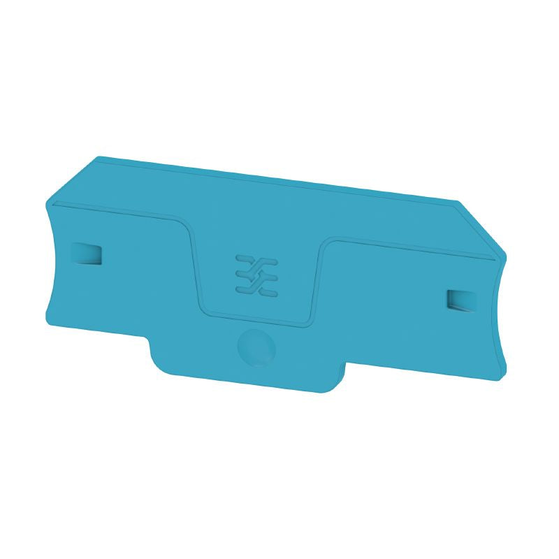 2898900000 - Blue Wemid End Plate, 71.6mm Height, RoHS Compliant (Pack of 20)