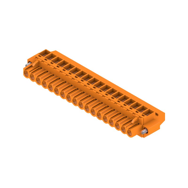1949960000 - 18-Pole 90-Degree PCB Connector with Clamping Yoke (Pack of 18)