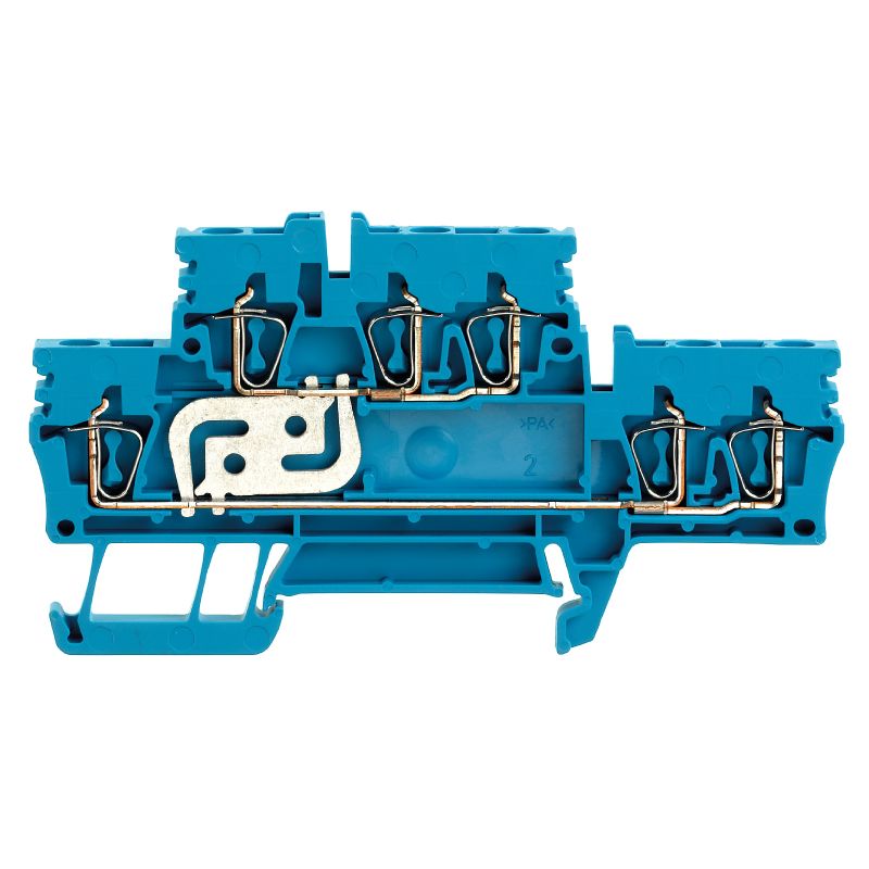 1924480000 - Blue 2.5mm² Double-Tier Terminal, 800V, Tension-Clamp (Pack of 50)