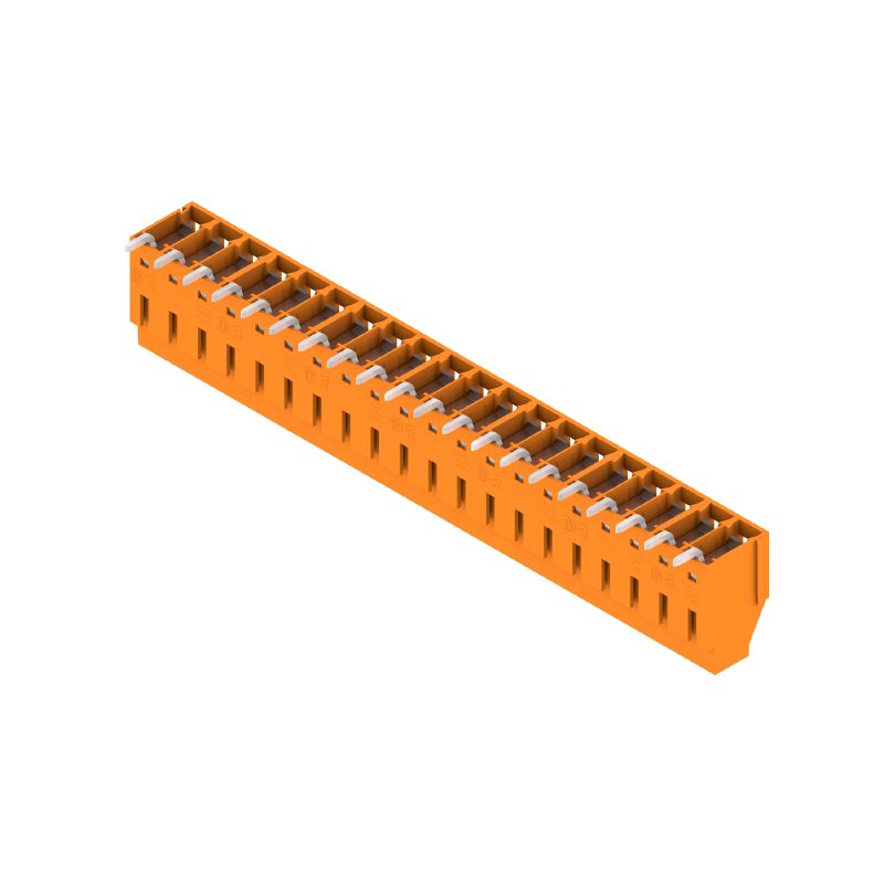 2432090000 - 5.08mm PCB Terminal, 20 Poles, 3.2mm Pin, Orange (Pack of 18)