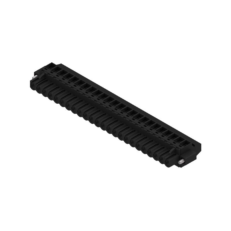 1950260000 - 24-Pole 5.08mm PCB Female Connector, 90-Degree Angle (Pack of 12)