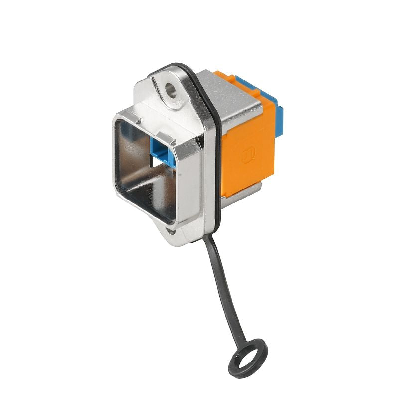 1058150000 - 33mm LC Duplex Flange Connector for Singlemode Fiber (Pack of 10)