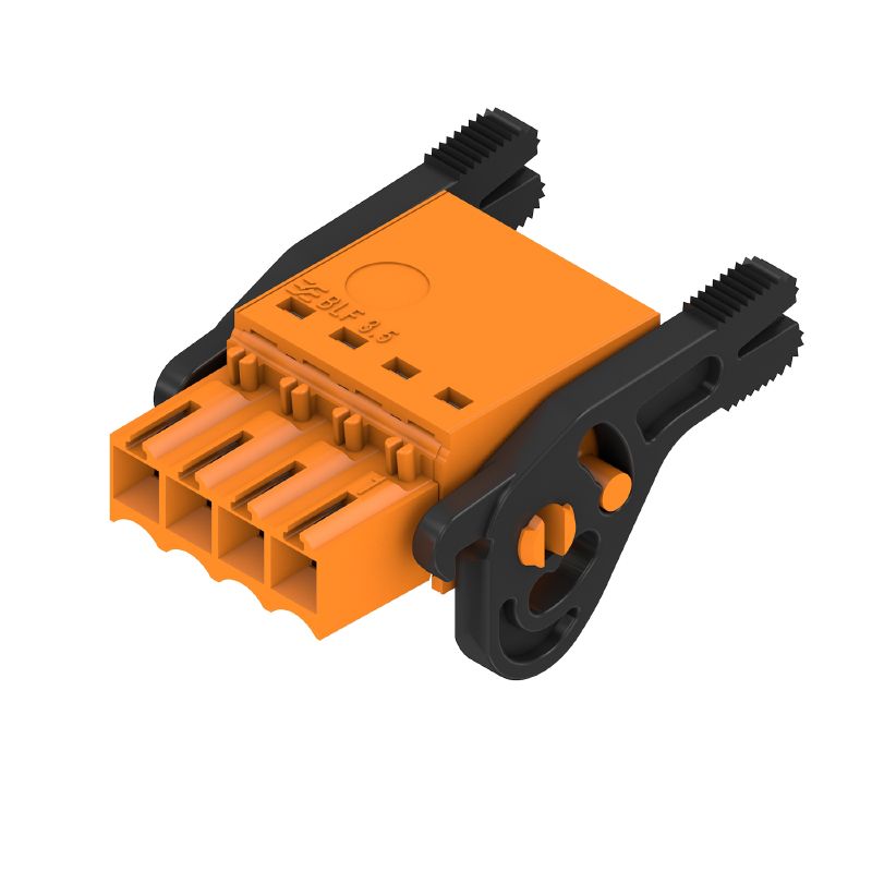 2459700000 - 3.50mm 4-Pole PCB Connector with PUSH IN Mechanism (Pack of 84)