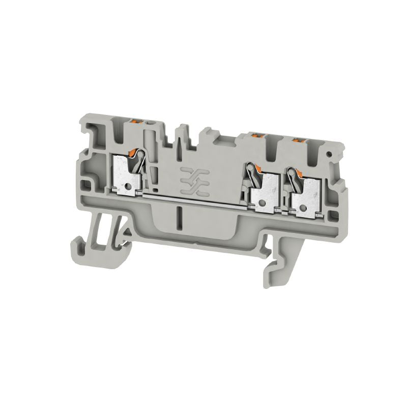2534490000 - Light Grey 1.5mm² Terminal, Fits TS 35 Rails (Pack of 50)
