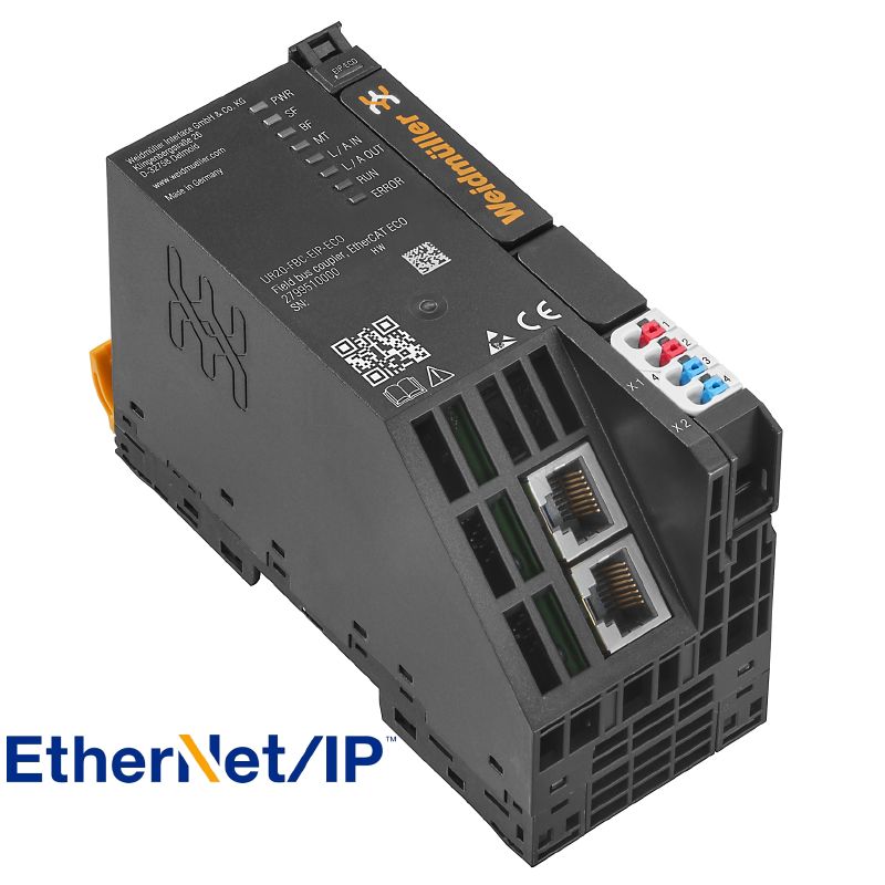 2799510000 - UR20 Fieldbus Coupler, IP20, Ethernet, 76mm Depth
