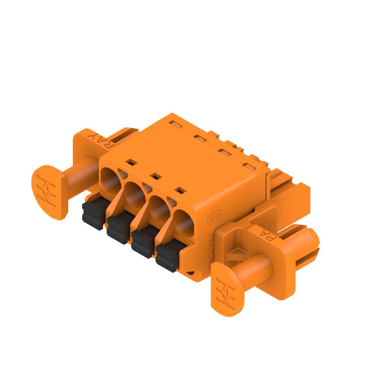 1353270000 - 5.08mm Female PCB Connector, 4-Pole, 180° Angle (Pack of 42)