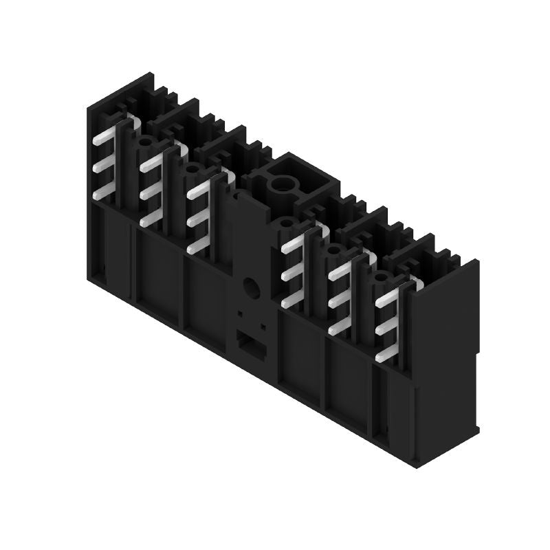 2597250000 - 10.16mm 6-Pole Male Header Connector, Black, 90° Elbow (Pack of 24)